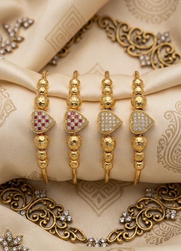 Golden_Traditional_Ethnic_Bangles_Set_Of_2_For_Women