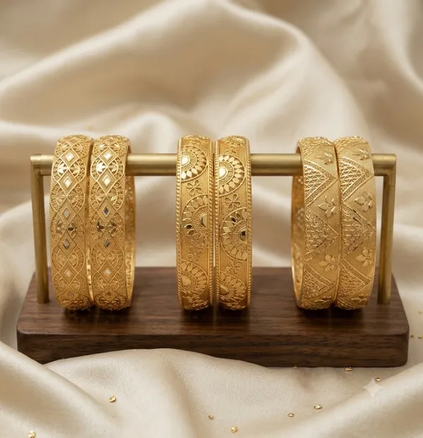 Golden_Traditional_Ethnic_Bangles_combo_Set_Of_3_For_Women