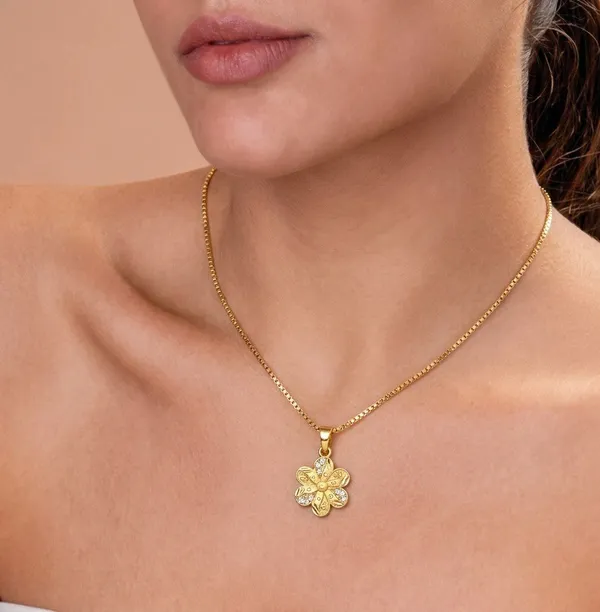 M_MICROGOLD_PLATTED__Pendant_Necklace_For_Women