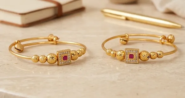 Golden_Traditional_Ethnic_Bangles_Set_Of_2_For_Women