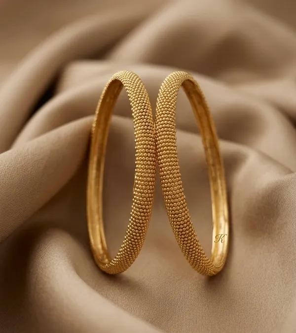 Antique_Textured_Gold_Bangles
