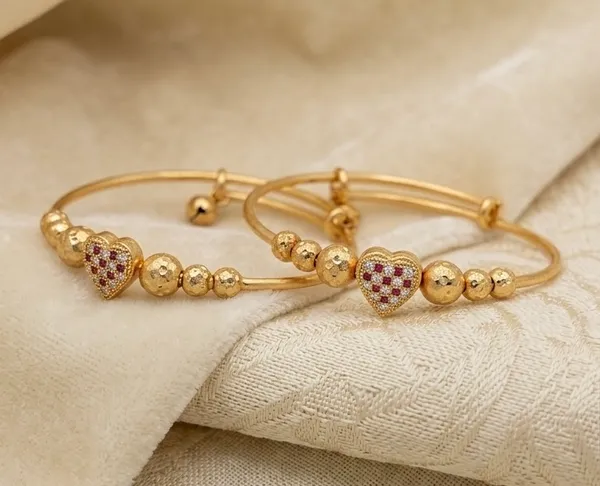 Golden_Traditional_Ethnic_Bangles_Set_Of_2_For_Women