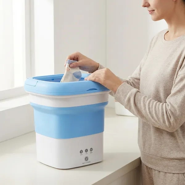 Portable_Mini_Washing_Machine_-_Foldable_Travel_Washer_with_Blue_Lid