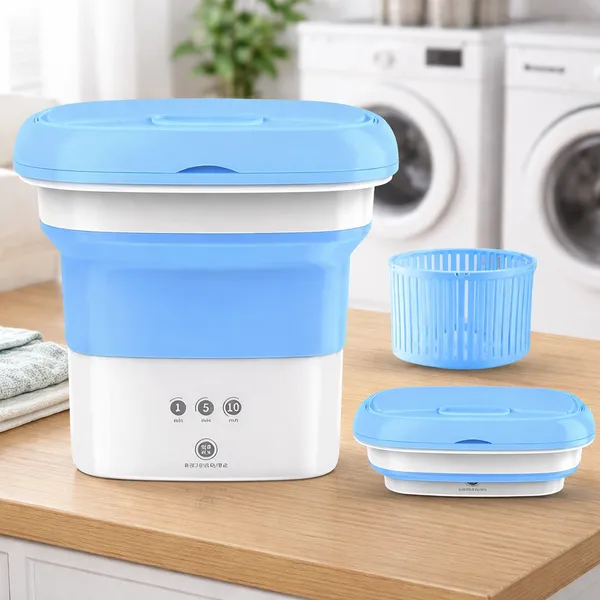 Portable_Mini_Washing_Machine_-_Foldable_Travel_Washer_with_Blue_Lid