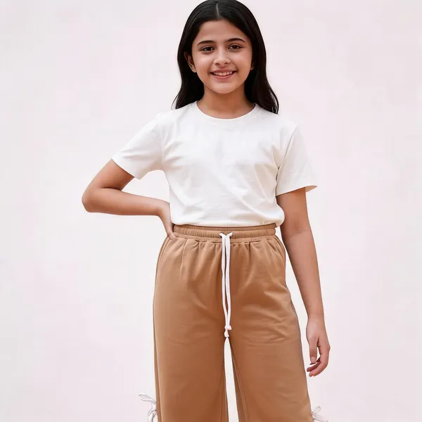 Beige_Cotton_Relaxed_Fit_Drawstring_Track_Pants_For_Girls