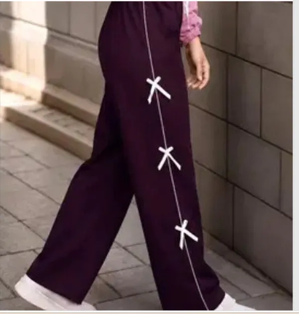 Purple_Wide_Leg_Pants_With_White_Bow_Detail_For_Girls