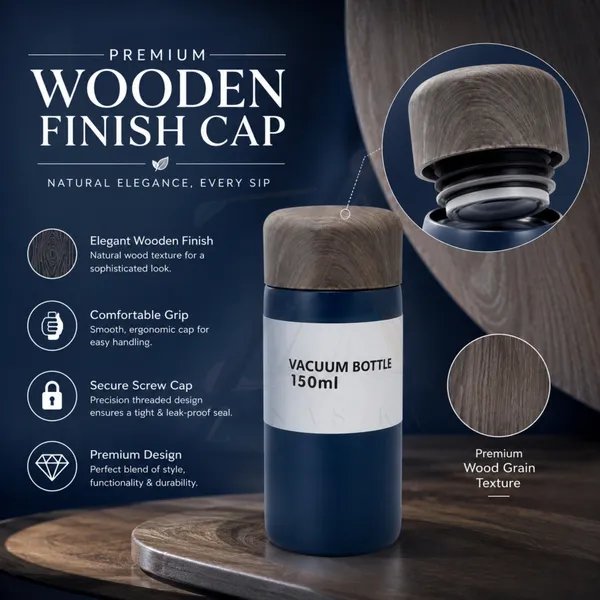 150ml_Stainless_Steel_Vacuum_Insulated_Bottle_|_Double_Wall_Flask_|_Leakproof_Hot_&_Cold_Water_Bottle_|_BPA_Free_Travel_Bottle_for_Office,_School,_Kids_&_Outdoor