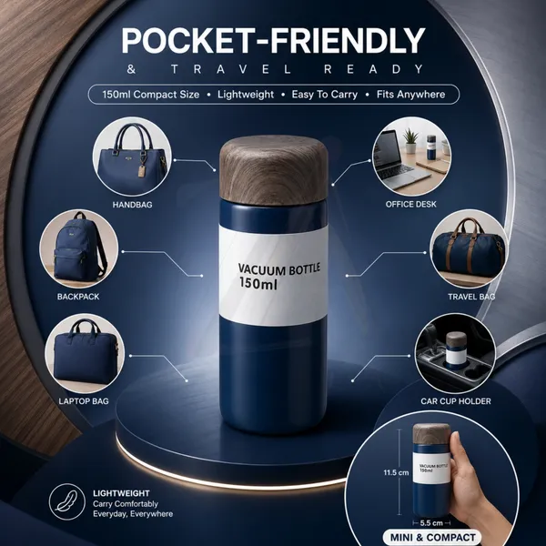 150ml_Stainless_Steel_Vacuum_Insulated_Bottle_|_Double_Wall_Flask_|_Leakproof_Hot_&_Cold_Water_Bottle_|_BPA_Free_Travel_Bottle_for_Office,_School,_Kids_&_Outdoor