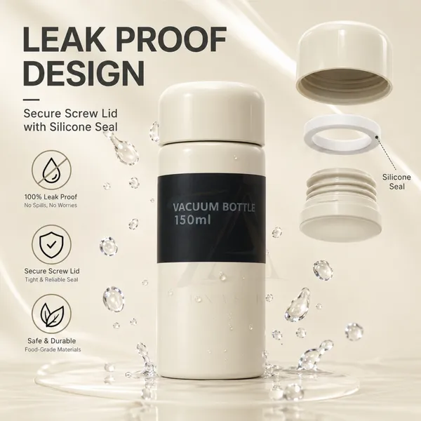 150ml_Stainless_Steel_Vacuum_Insulated_Bottle_|_Double_Wall_Flask_|_Leakproof_Hot_&_Cold_Water_Bottle_|_BPA_Free_Travel_Bottle_for_Office,_School,_Kids_&_Outdoor