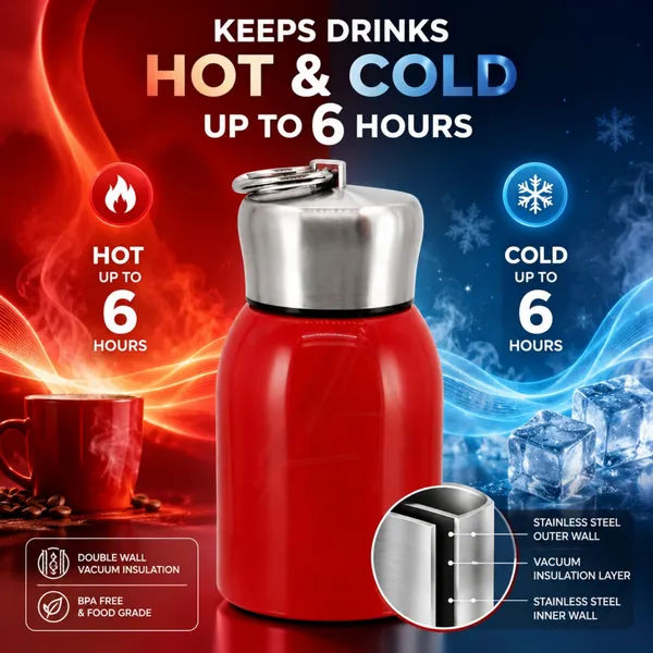 300ml_Insulated_Stainless_Steel_Water_Bottle_|_Hot_&_Cold_Vacuum_Flask_|_Leakproof_Travel_Bottle_for_Office,_Gym,_Car,_Women_&_Girls_Gift
