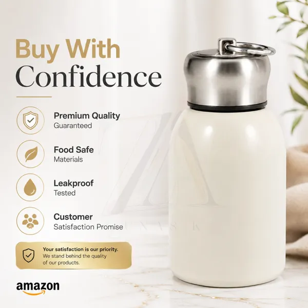 300ml_Insulated_Stainless_Steel_Water_Bottle_|_Hot_&_Cold_Vacuum_Flask_|_Leakproof_Travel_Bottle_for_Office,_Gym,_Car,_Women_&_Girls_Gift_(300ml,_Off-White)