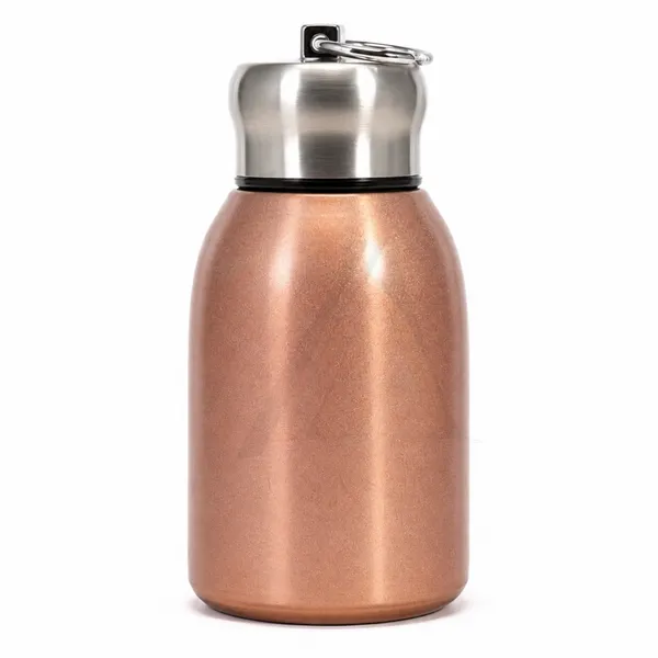 300ml_Insulated_Stainless_Steel_Water_Bottle_|_Hot_&_Cold_Vacuum_Flask_|_Leakproof_Travel_Bottle_for_Office,_Gym,_Car,_Women_&_Girls_Gift_(300ml,_Rose_Gold/Copper)
