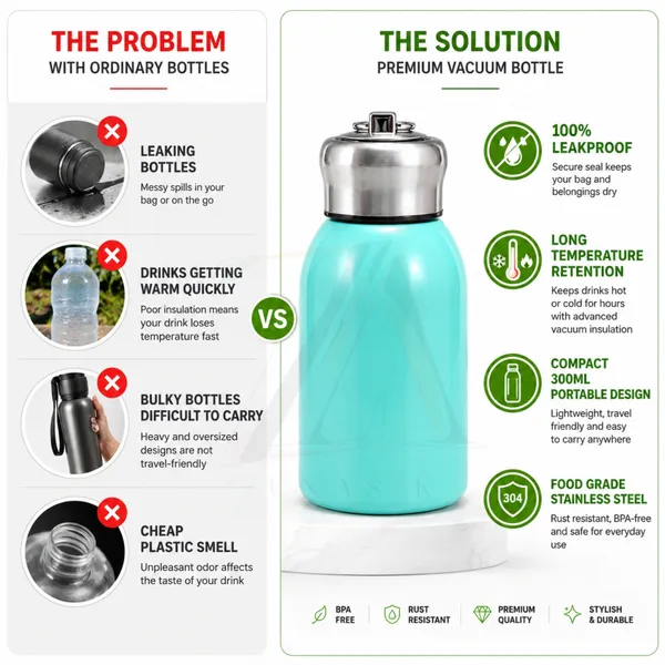 300ml_Insulated_Stainless_Steel_Water_Bottle_|_Hot_&_Cold_Vacuum_Flask_|_Leakproof_Travel_Bottle_for_Office,_Gym,_Car,_Women_&_Girls_Gift_(300ml,_Turquoise_Blue)