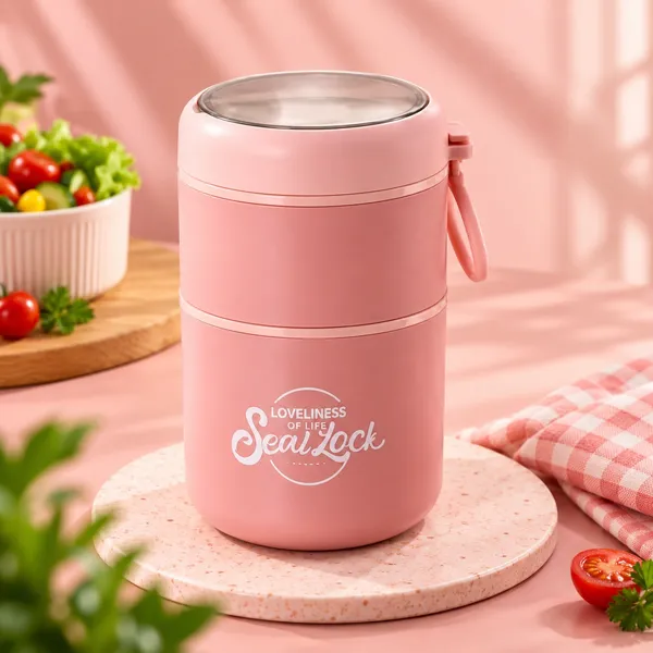 Light_Pink_Stainless_Steel_Insulated_Lunch_Box_With_Spoon