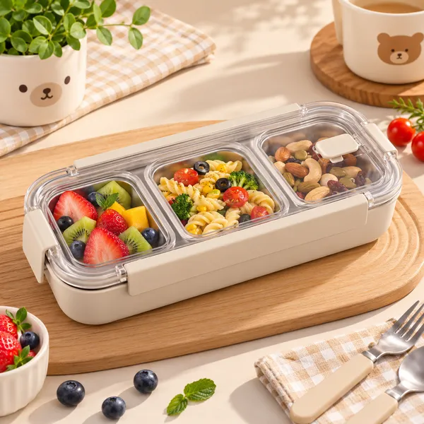 Beige_Stainless_Steel_Compartments_With_Lunch_Box