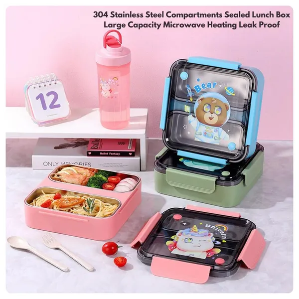 Bule_Stainless_Steel_Insulated_Compartments_With_Lunch_Box