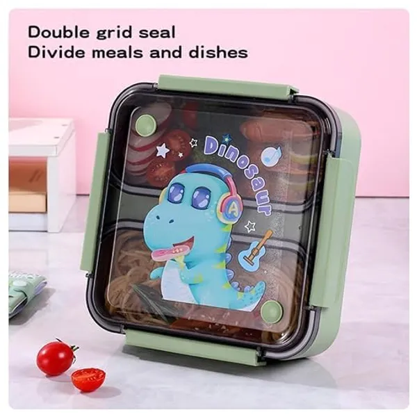 Green_Stainless_Steel_Insulated_Compartments_With_Lunch_Box