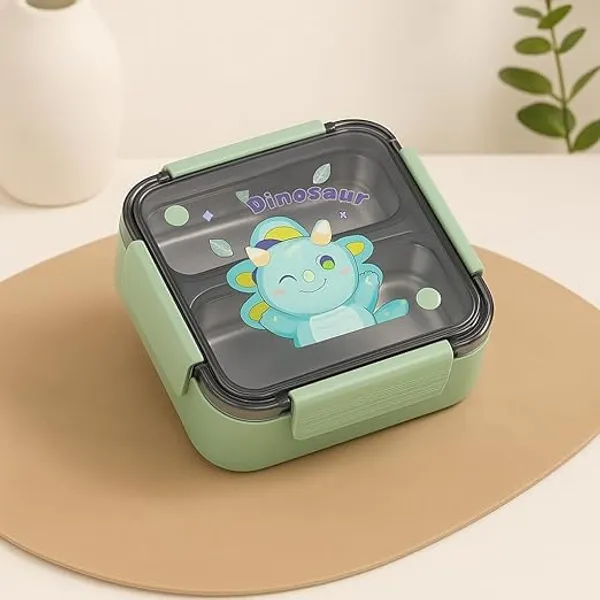 Green_Stainless_Steel_Insulated_Compartments_With_Lunch_Box