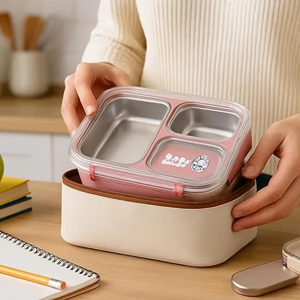 Beige_Stainless_Steel_Bento_Lunch_Box_With_Insulated_Bag