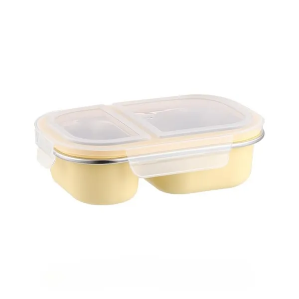 Yellow_Stainless_Steel_Compartments_With_Lunch_Box