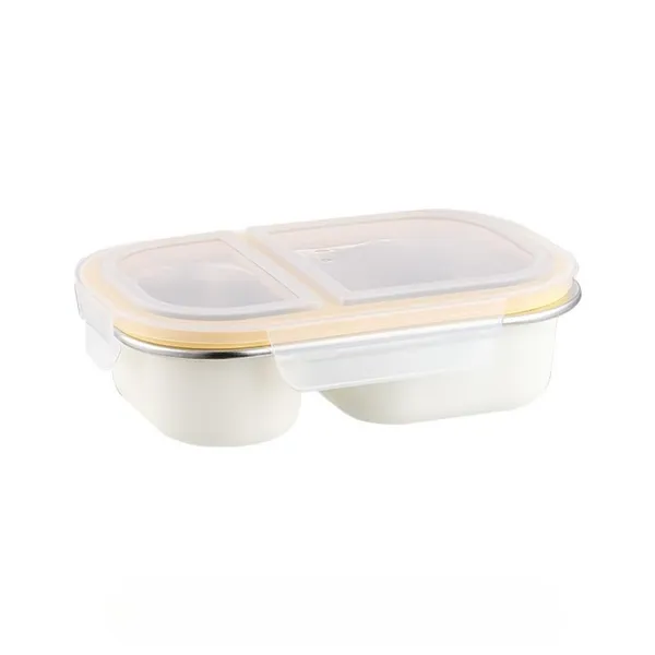 White_Stainless_Steel_Compartments_With_2_Lunch_Box