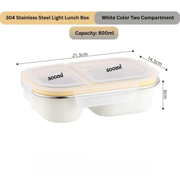 White_Stainless_Steel_Compartments_With_2_Lunch_Box