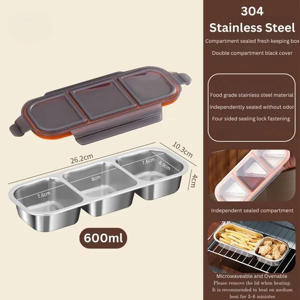 Brown_Stainless_Steel_Compartment_Lunch_Box