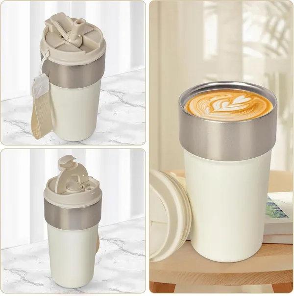Frosted_White_Stainless_Steel_Insulated_Lid_With_Coffee_Mug