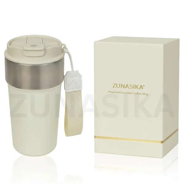 Frosted_White_Stainless_Steel_Insulated_Lid_With_Coffee_Mug