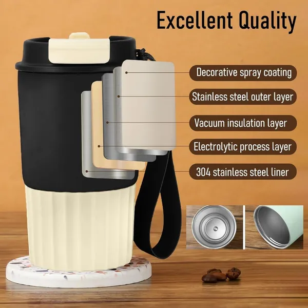 Mint_Yellow_Insulated_With_Lid_And_Strap_Travel_Coffee_Mug