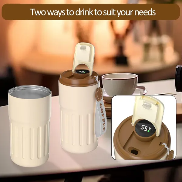 Cream_And_Brown_Insulated_Steel_With_Digital_Display_Travel_Mug