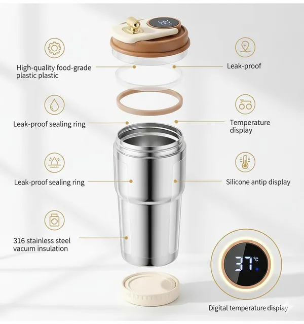 Maroon_Smart_Temperature_Display_Insulated_Coffee_Mug