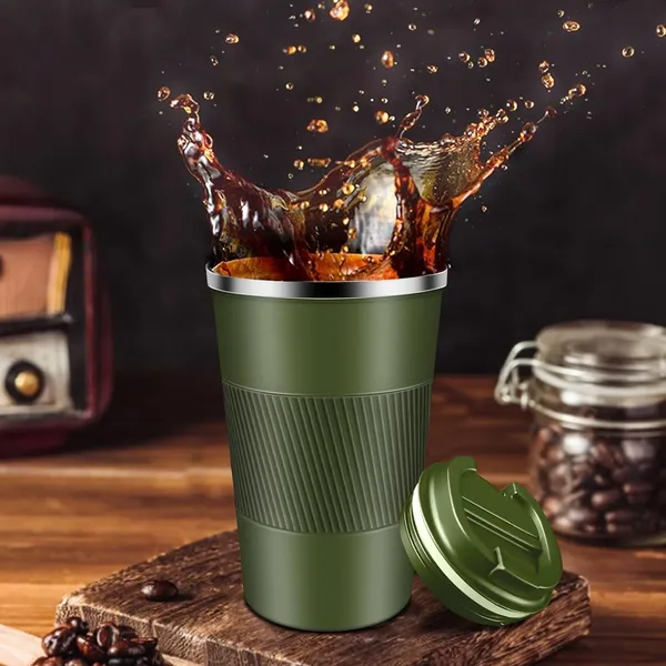 Olive_Green_Plastic_Premium_Reusable_Lid_With_Coffee_Mug