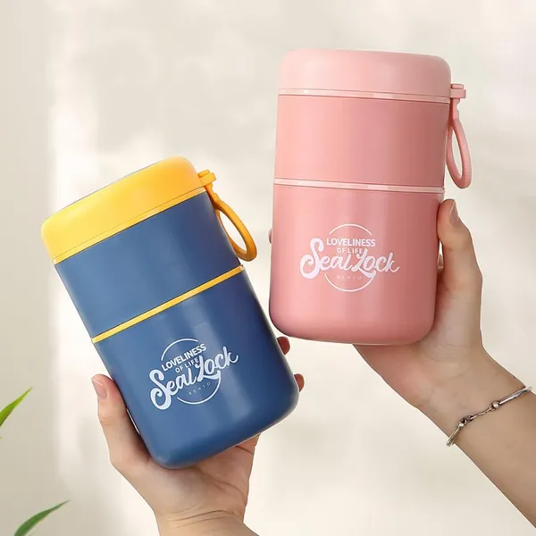 Light_Pink_Stainless_Steel_Insulated_Lunch_Box_With_Spoon