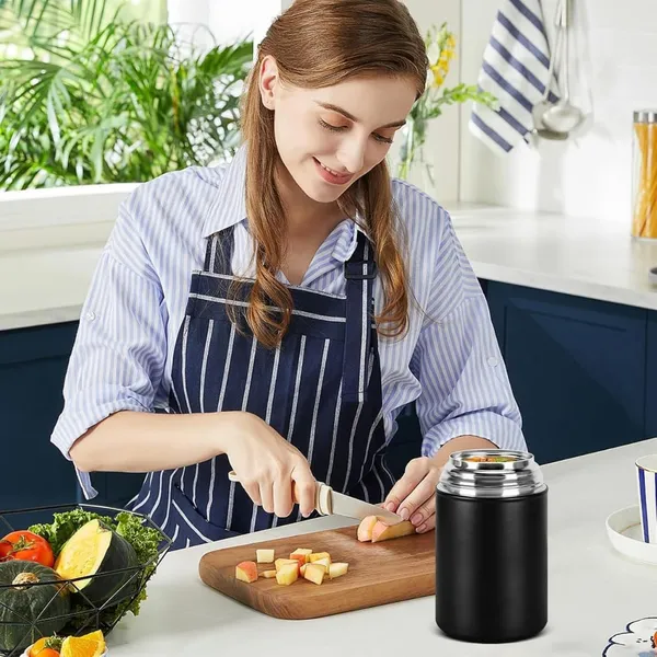 Black_With_Spoon_Stainless_Steel_Insulated_Food_Jar_With_Spoon