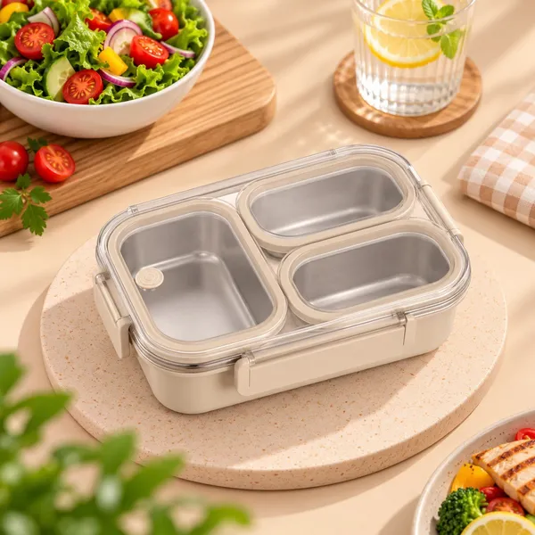 Multicolor_Stainless_Steel_Compartments_With_Lunch_Box