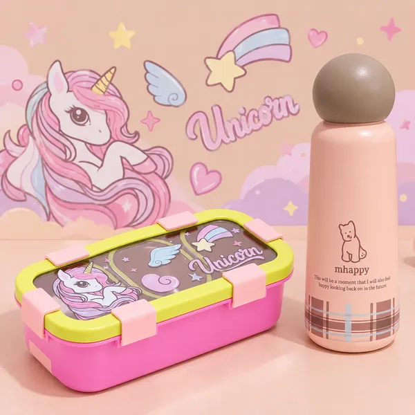 Kids_Lunch_Box_&_Water_Bottle_Combo,_500ml_3_Compartment_Lunch_Box_with_380ml_Water_Bottle,_School_Tiffin_Set_for_Kids,_Boys_&_Girls,_Astronaut_Space_Design
