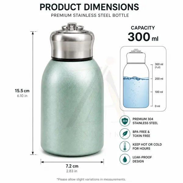 Premium_300ml_Insulated_Stainless_Steel_Water_Bottle_|_Hot_&_Cold_Vacuum_Flask_|_Leakproof_Travel_Bottle_for_Office,_Gym,_Car,_Women_&_Girls_Gift_(300ml,_Mint_Green)