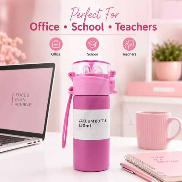 Stainless_Steel_Thermos_Flask_150ml_with_Click_Open_Straw_Lid_|_Premium_Vacuum_Insulated_Mini_Water_Bottle
