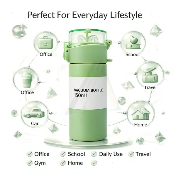 Stainless_Steel_Thermos_Flask_150ml_with_Click_Open_Straw_Lid_|_Premium_Vacuum_Insulated_Mini_Water_Bottle