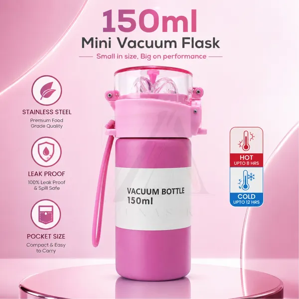 Stainless_Steel_Thermos_Flask_150ml_with_Click_Open_Straw_Lid_|_Premium_Vacuum_Insulated_Mini_Water_Bottle