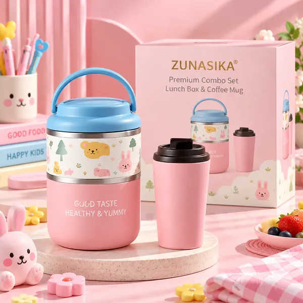 Pink_Insulated_Stainless_Steel_Lunch_Box_With_Tumbler