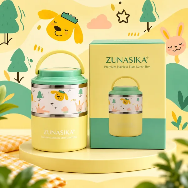 Yellow_Insulated_Stainless_Steel_Lunch_Box_With_Tumbler