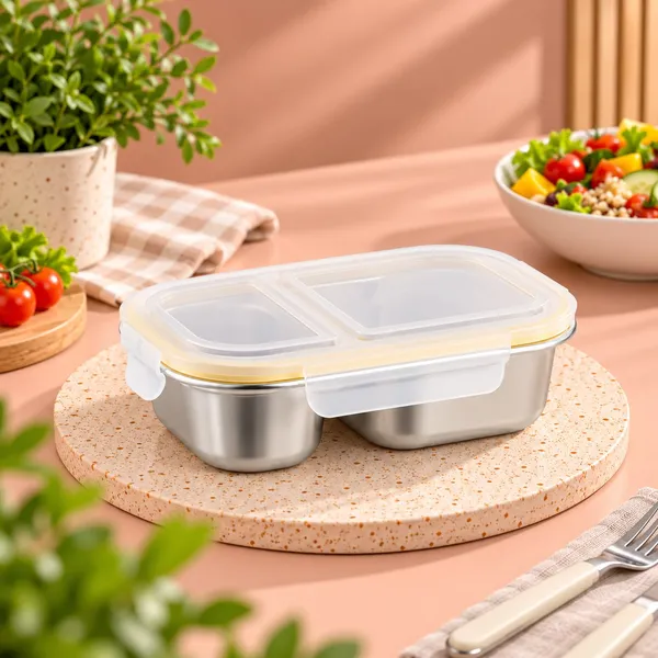 Natural_Stainless_Steel_Compartments_With_Lunch_Box