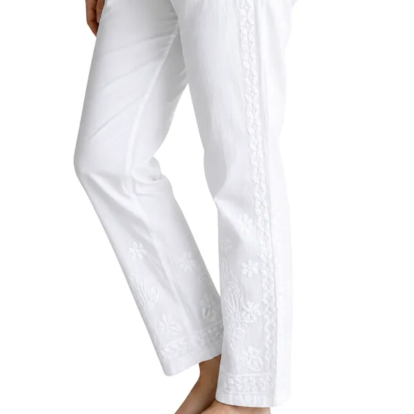Women'S_Lycra_Fabric_Lucknowi_Hand_Chikankari_Work_Pant_With_Chakwork_Big_Size_Fit_Upto_5Xl_Size