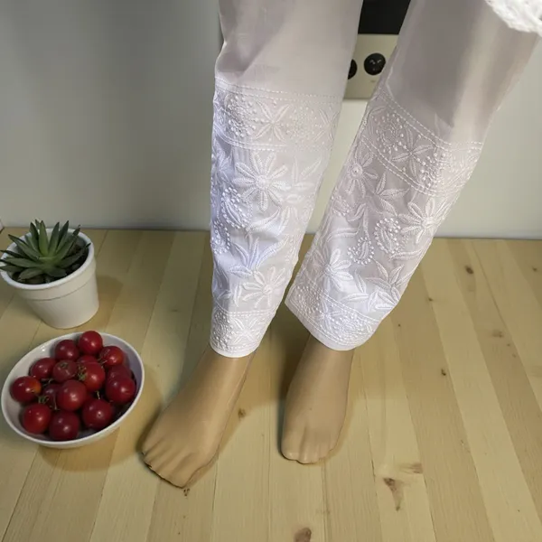 Women's_Lycra_Fabric_Lucknow_Machine_Chikankari_Work_Pant_Regular_Fit_Up_to_L_Size