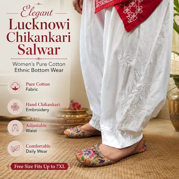 Women'S_Cotton_Lucknowi_Hand_Chikankari__Salwar_-_Big_Size_Fit_Upto_54