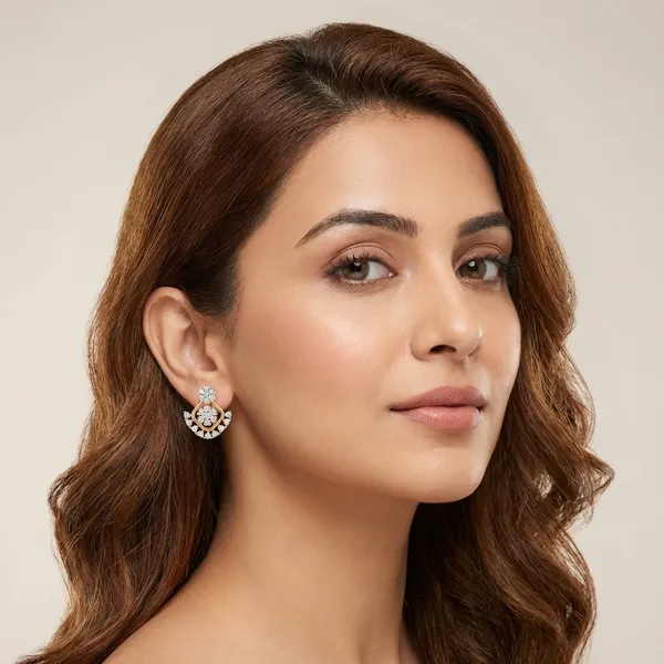 Elegant_Gold_Toned_Diamond_Studded_Drop_Earrings