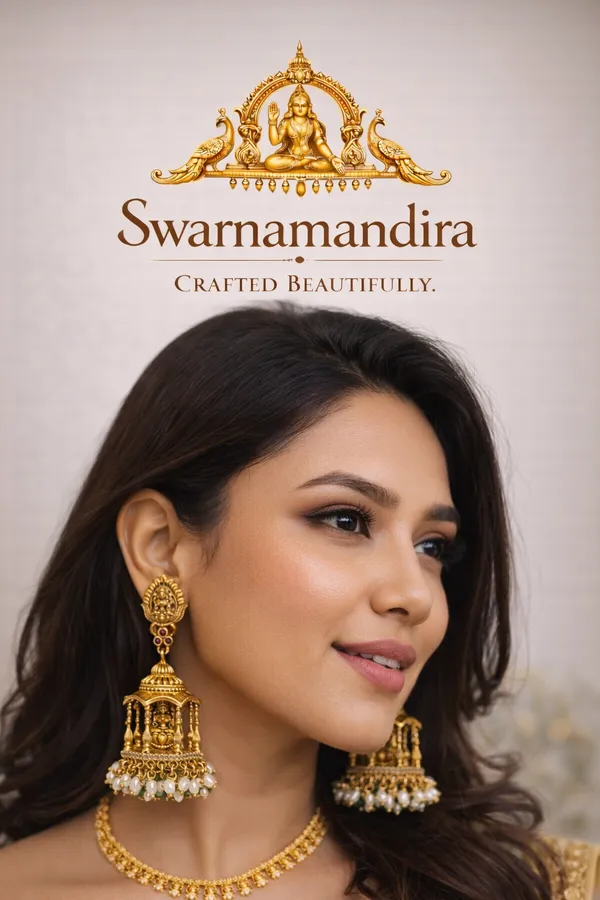 Traditional_Gold_Toned_Temple_Jhumka_Earrings_With_Pearl_Drops