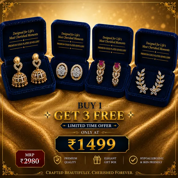 BUY_1_GET_THRREE_DIAMOND_REPLICA_STUDS